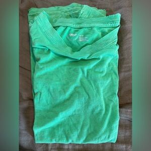 Aerie oversized Boyfriend Shirt XS Green